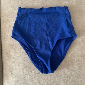 Left on Friday Blue Swim Bottoms